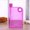 Pink, variant on 100Fens A5 Notebook Flat Water Bottle,420ml Portable Plastic Transparent Water Bottle Plastic CupTravel Flask for School Activity Outdoor Gym Cycling Hiking