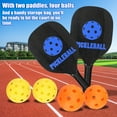thumbnail image 4 of Pickleball Rackets Set Pickleball Paddle Set of 2 Rackets and, 4 of 8