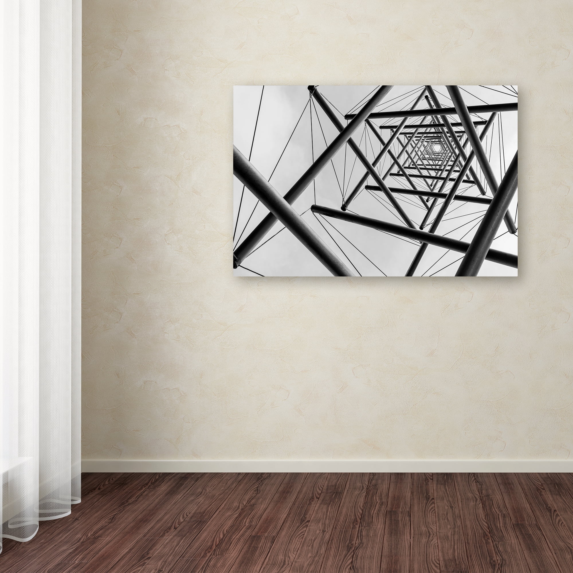 Carla Vermeend 'Lines' Canvas Art