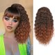 thumbnail image 1 of Extensión de cola de caballo QGZ Curly de 18 pulgadas sintética para mujeres negras, 1 of 6