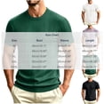 thumbnail image 3 of JTSRKL Mens Ribbed Knit Shirts Crewneck Short Sleeve Breathable Lightweight Tees Textured Summer Casual Daily Comfort Soft Wear Tops, 3 of 8