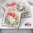 thumbnail image 4 of Thirstystone Summer Flamingos 4-Pack Assorted Tumbled Tile Coasters, 4 of 6