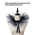 thumbnail image 5 of JZROCKER Bloodsucker Ruffled Collar Girls Tie Victorian Collar Lapel Medieval Victorian Ruffled Tie Collar, 5 of 9