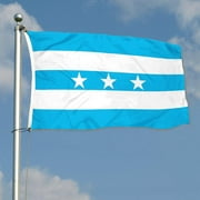 APFoo The Guayas Province, Guayaquil Flag Banner Home Yard Garden Decor 3x5Feet