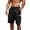 Black&180420Y, variant on S-4XL Cargo Short Men Drawstring Men's Camo Shorts Summer Breathable Outdoor Athletic Sports Bermuda Shorts for Men with Pockets Green M