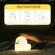 thumbnail image 2 of Luz LED Nocturna De Silicona, Lámpara De Noche Inteligente Con Sensor Táctil, Temporizador, Luces Nocturnas De Pato Recargables Por USB Para Dormitorio, 2 of 7