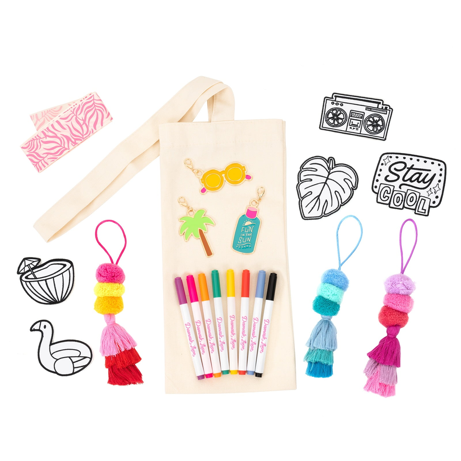 Damask Love Fashion Art - DIY Water Bottle Sling Kit