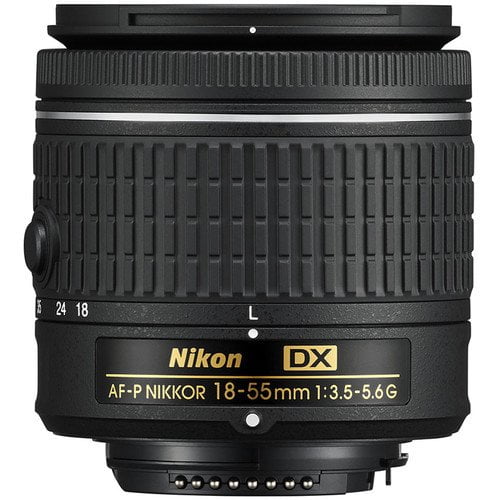 Nikon Zoom DSLR Camera Lenses, AF-P DX NIKKOR 18-55mm f/3.5-5.6G