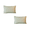 Green, variant on 2Pcs Gingham Pillowcases Standard Size Pillow Plaid Pillowcases, Grid Checkered Gingham Washed Cotton Pillow Covers with Envelope Closure, Soft & Durable (29''x19'',Blue)