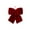M, variant on kladzum Christmas Bows Christmas Decorations Christmas Bow Christmas Tree Decoration Hanging Red Velvet Bow Christmas Tree Decoration