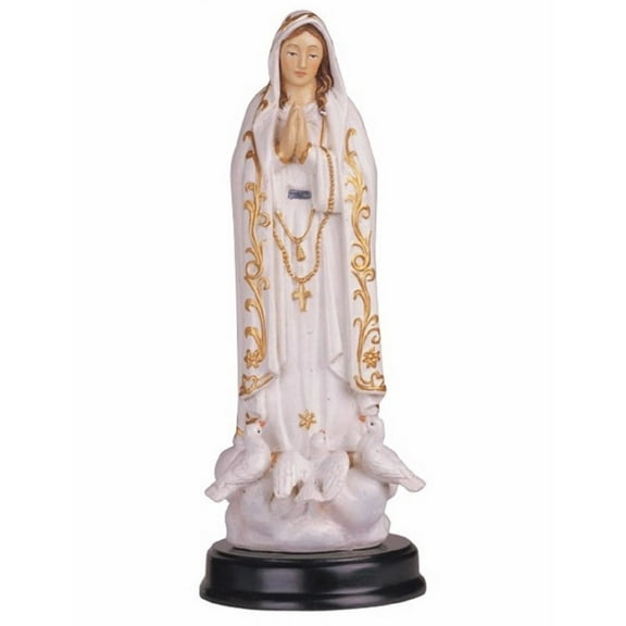 FC Design 5"H Our Lady of Fatima Statue Our Lady of the Holy Rosary of Fatima Holy Figurine Religious Decoration