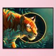 thumbnail image 3 of Tigre de punto de cruz completo de 11 quilates estampado DIY algodón hilo costura impreso Animal Tmvgtek decoración de arte en el hogar, 3 of 9