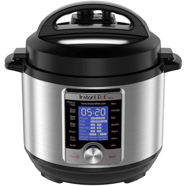 Instant Pot Ultra 3 Qt 10-in-1 Multi- Use Programmable Pressure Cooker, Slow Cooker