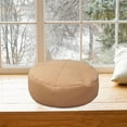 thumbnail image 3 of Puf redondo estilo japonés creativo para sala de estar cierre de cremallera perezoso lavable sofá suave asiento suelo cojín para sentarse cojín redond naranja perfecl puf redondo, 3 of 8