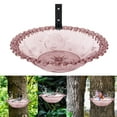 thumbnail image 2 of Bird Bath Outdoor for Parrots and Budgerigar Bird Feeders/Waterer Birdbath Outdoor Accessory Easy Install, 2 of 9