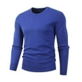 thumbnail image 1 of Ceisia Men's Slim Fit Crew Neck Sweater, Solid Color Knitted Pullover for Casual & Business Wear Gifts, 1 of 4