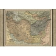 thumbnail image 1 of 24"x36" Gallery Poster, map of Persia, Afghanistan, pakistan 1902, 1 of 1