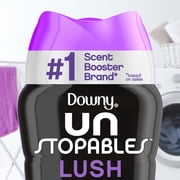 Downy Unstopables Laundry Scent Booster Beads, Lush Scent, 18.2 oz