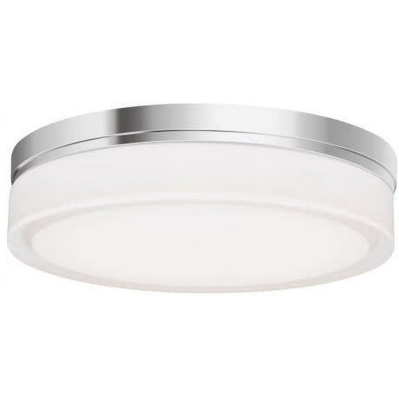 Tech Lighting 700Cql-Led277 Cirque 277V Led 11" Flush Mount Ceiling Fixture - Chrome