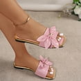 thumbnail image 6 of Gymvis Flat Sandals for Women Summer Slides Open Toe Vacation Beach Slippers for Women Size 5-9, 6 of 9