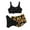 Black, variant on Gerichy Toddler Girl Swimsuit,Girls Bathing Suit 3 PCS Kids Bathing Suits Girls Swimsuit For Teens Girls 3 Piece Bathing Suit Summer Racerback Swimsuit With Shorts Beach Tankini Sets