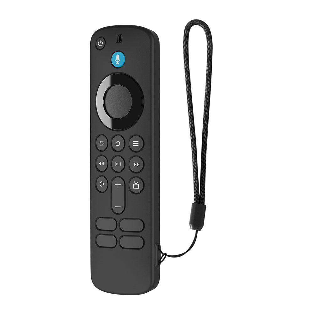 Remote Cover for Fire TV Stick, Glow in Dark Silicone Case Compatible with Fire TV Remote 4K/HD, Anti-Slip Protective Cover with Lanyard
