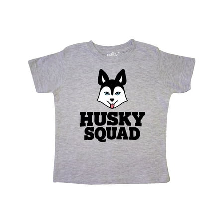 

Inktastic Dog Husky Squad Gift Toddler Boy or Toddler Girl T-Shirt