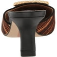 thumbnail image 3 of Sam Edelman Brit Brown Multi Kitten Heel Slip On Pointy Toe Fashion Pumps (Brown Multi, 7.5), 3 of 6