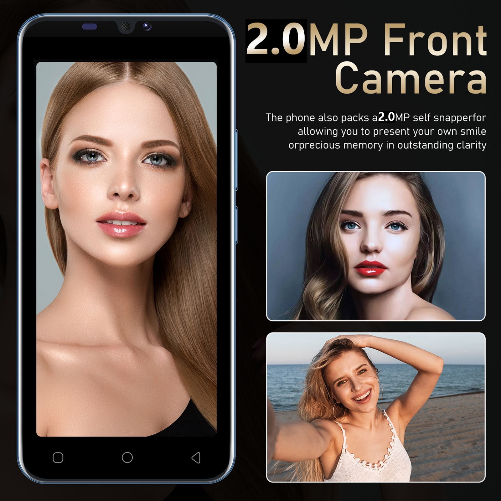 HOMBOTI Smart Phone Clearance Unlocked Phone M10Plus Standard U8 Smart Phone 1GB+8G-core With GPS 4.42-inch Android 1500Mah Mobile Phone