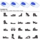 thumbnail image 4 of Taloneras de gel de silicona - Plantillas para zapatos para fascitis plantar, dolor en el talón, dolor en el talón, curación de talones secos y agrietados, tendinitis de Aquiles - Almohadillas, 4 of 6
