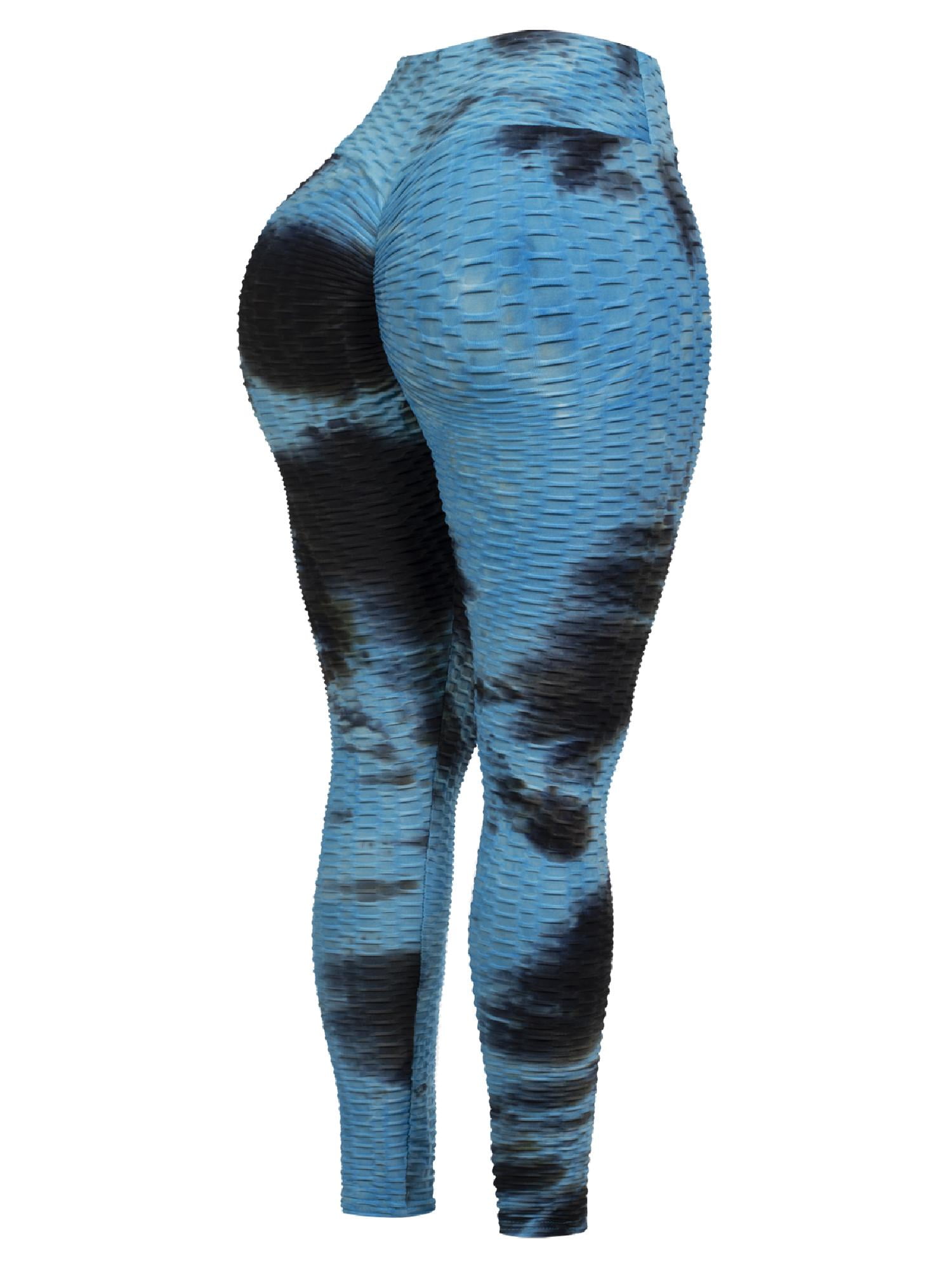 MixMatchy MixMatchy Women�s High Waist Textured Tie Die