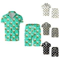 thumbnail image 5 of WILLBEST Traje Informal Corto para Hombre Oktoberfest de Verano A La Moda, con Solapa y Manga Corta, Transpirable, Cómodo y con Estampado de Taza., 5 of 5