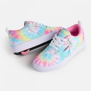 HEELYS Girl's Pro 20 Prints Ivory Ella (Little Kid/Big Kid/Adult) TIEDYE/MULTI
