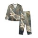 thumbnail image 1 of Fotbe Forest Meditating White Tiger Conjunto de Pijama de Manga Larga para Mujer con Estampado, Ropa de Dormir de 2 Piezas, Conjunto de Casa Suave y Cómodo con Bolsillos-Small, 1 of 7