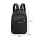 thumbnail image 5 of Mochila de nailon ajustable para hombre, para senderismo, montañismo (negro) Tmvgtek Para Estrenar, 5 of 8