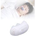 thumbnail image 2 of Dispositivo antirronquidos Ayuda antirronquidos de silicona Dispositivos para la apnea del sueño Congestión nasal eléctrica Apnea del sueño Tapón de ayuda para los ronquidos (blanco), 2 of 5