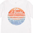 thumbnail image 4 of Inktastic Lake of the Ozarks Distressed Retro Sunset Boys or Girls Long Sleeve Toddler T-Shirt, 4 of 5