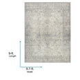 thumbnail image 3 of Livabliss x Becki Owens Margot Vintage Oriental Area Rug,6'7" x 9',Light Grey, 3 of 11