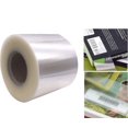 thumbnail image 1 of 1000 Pcs Clear Waterproof Label Protector Shields-1 1/2"Hx3 1/2"W Gloss Finish Vinyl Transparent Address Library Book Repair Tape Label Rectangular Numbers Barcode Shields in Office Class Supermarket, 1 of 4