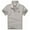 Gray, variant on WIBACKER Boys Girls' Short Sleeve School Uniform Shirt Button Closure Pique Polo Tops(2-14T)