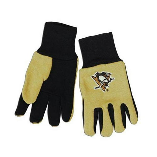 Pittsburgh Penguins Two Tone Gloves - Adult