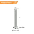 thumbnail image 2 of 1/4-20x4" Pan Head Machine Screws, Stainless Steel 18-8 Screw, Pack of 10, 2 of 5