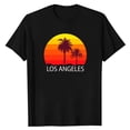 thumbnail image 4 of ibuvkizy Mens Graphic Tees Short Sleeve Crew Neck Casual Letter Print Summer Beach Vintage Hawaiian Vintage Pullover Black,2XL, 4 of 4