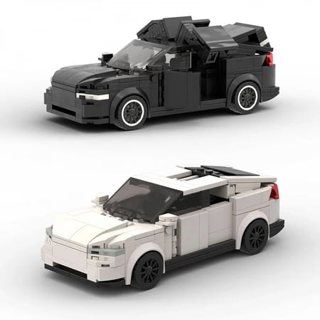 City Speed Champions Car Tesla Model X Brick Great Vehicle Set Racing Building DIY Kid Toy Sport Super Racer Children Gifts