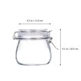 thumbnail image 2 of YOPTOP 3pcs Sealed Jars Glass Jars Clasp Jars Pickle Jars Small Storage Jars with Lid, 2 of 6