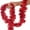 Red, variant on Tutuviw 6Pcs Christmas Tinsel Garland 3.3Ft Red Shiny Metallic Foil Decorations for Parade Floats for Christmas Graduation Decorations New Year Wedding Birthday Hanging Decorations