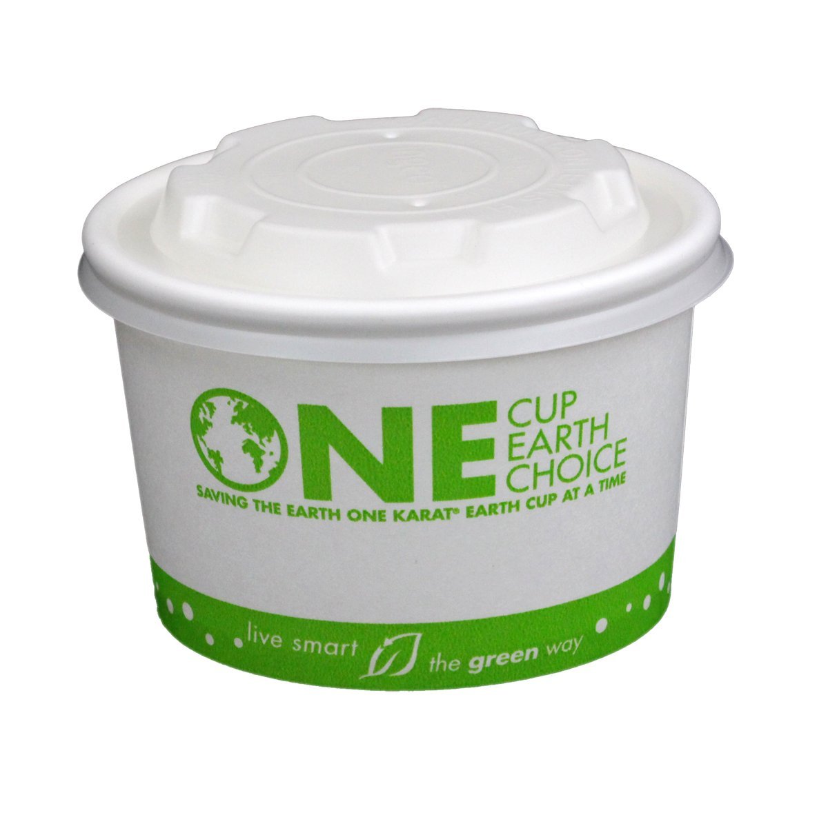 50 Count Ecofriendly Paper Food Containers with Lids, Compostable