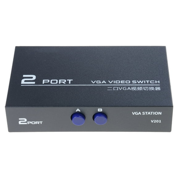 CIYISON Multi-purpose VGA Video Switch Adapter Converter Box for PC Monitor Accessories