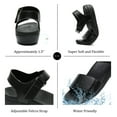 thumbnail image 4 of Comfortable Arch Support Walking Sandals for Women, Plantar Fasciitis Slides with Soft Straps, Orthotic Sandals with Non-Slip Lightweight Sole, 4 of 5