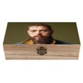 thumbnail image 1 of Posty Austin / Post Malone Caja Organizadora de Madera Rústica - Caja Decorativa Multifuncional para Escritorio, Hogar, Oficina, Joyas y Manualidades, 1 of 6